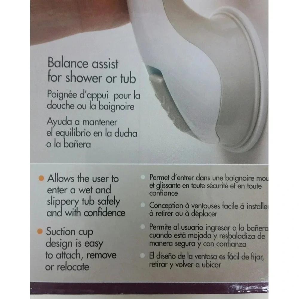NEW Changing Lifestyles Safe-er-Grip Bathtub & Shower Handle Safety Model 40524